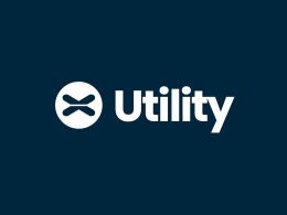 Logo X.utility Relax su sfondo blu